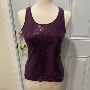 Sequin Tank Top